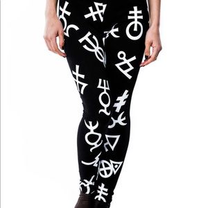 Killstar symbolic leggings